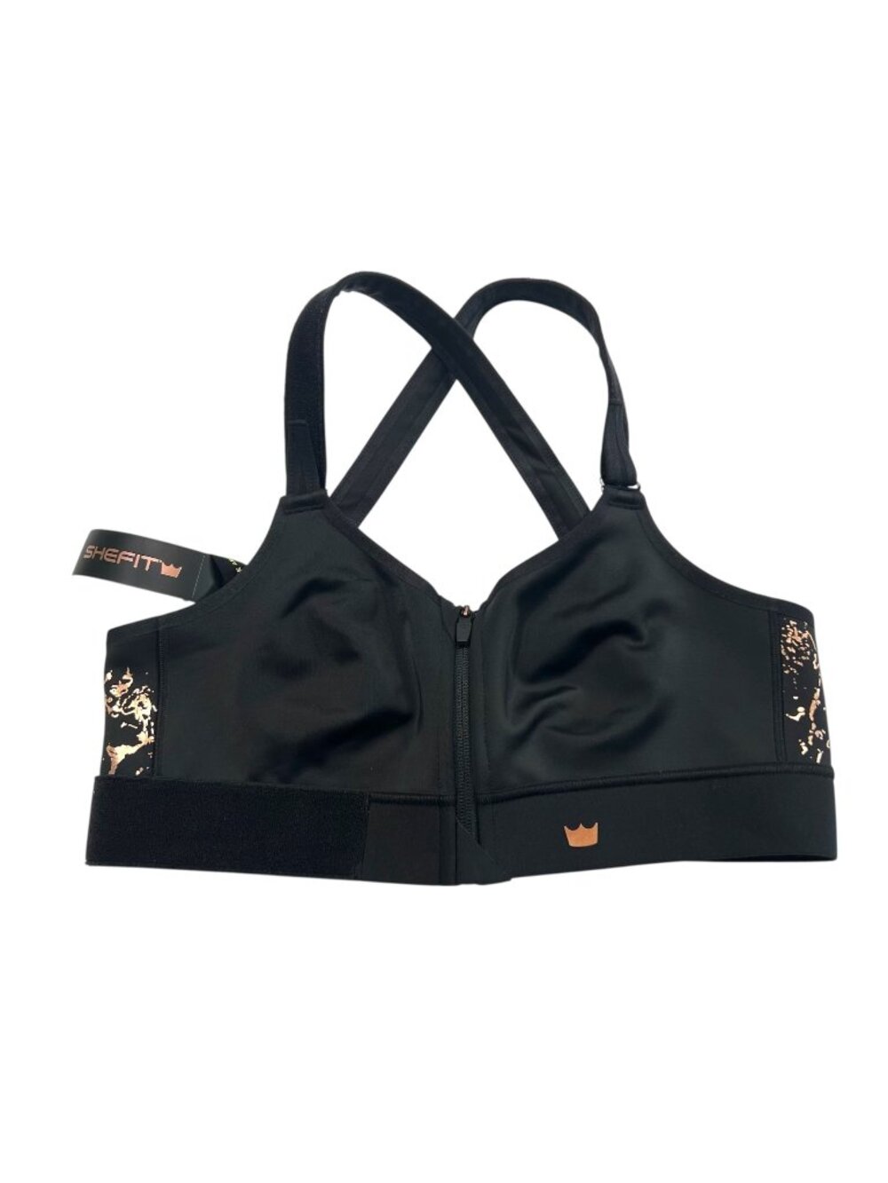 SHEFIT Flex NWT Sports Bra Black Size Luxe